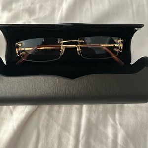 SOLD!!!!! Authentic Cartier Glasses! ONLY worn twice!! Serial number inside